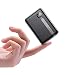 Produktbild AINOPE Powerbank 10000mAh, Mini Kompakte Externer Akku mit LCD Digital Display, Power Bank Handy Ladegerät mit 2 USB Ausgängen (Schwarz)