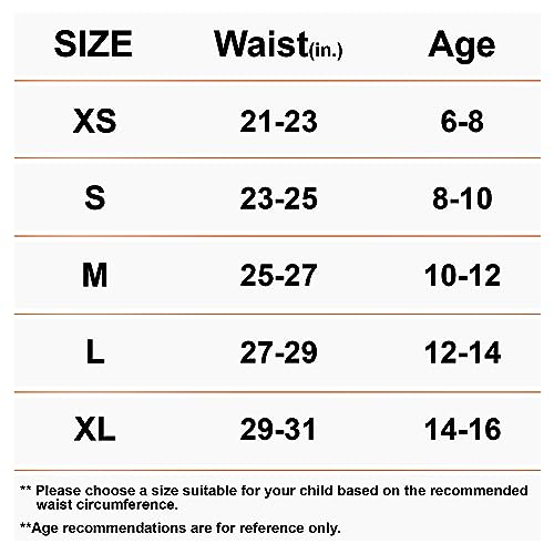 COOLOMG Youth Basketball Leggings with Knee Pads Boys Padded Compression Pants Black M