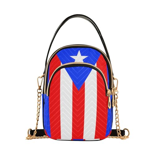 Image of Patriot Flag Cell Phone Purse Crossbody Handbag Durable Shoulder Bag Sturdy Travel Pouch