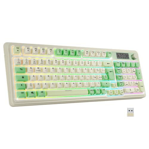 NEWWAY NK251 – Tastiera senza fili, ricaricabile, layout italiano QWERTY