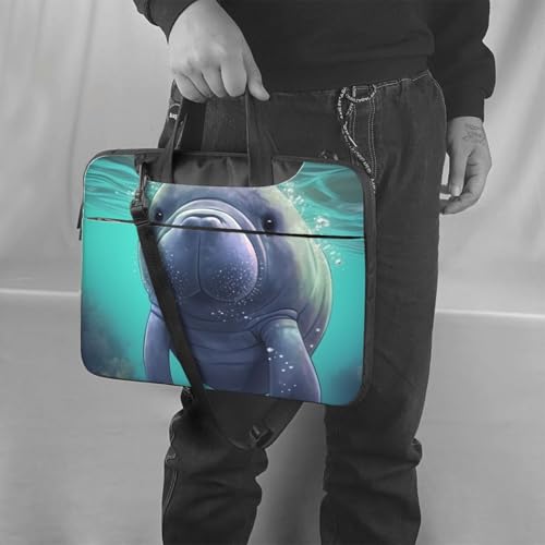 Bolso Maletín para Laptop diseño Manatí 14 pulgadas miniatura 6