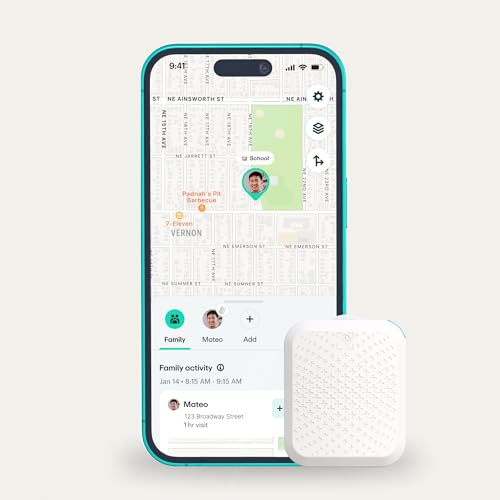 Greenlight Safe Kids- GPS Tracker for Kids and Seniors with SOS Button, Safe Zone Alerts,Advanced...