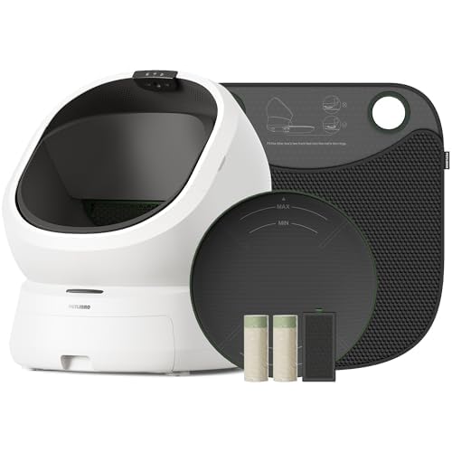 PETLIBRO Automatic Litter Box Bundle with Accessories Kit, Open Top