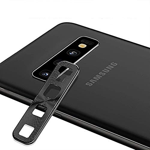 HOMEYU [Paquet de 2] pour Samsung Galaxy S10 + / S10 Plus, Protecteur d'objectif d'appareil Photo 6,4 Pouces, Ultra-Mince en métal sans vitre Cover