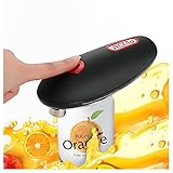 🍳【Ein-Schlüssel-Öffnen】Unser ,Automatischer Dosenöffner verfügt über eineEin-Schlüssel-Öffnen . Sie müssen nur einen Knopf drücken. Unser automatischer Dosenöffner funktioniert von selbst, ganz ohne Ihre Hände. Sparen Sie Zeit und enießen Sie den Spaß in der Küche.Der Dosenöffner klemmt den Deckel der Dose beim Öffnen so, dass er sich beim Schließen in die entgegengesetzte Richtung dreht, so dass der Deckel gelöst werden kann.