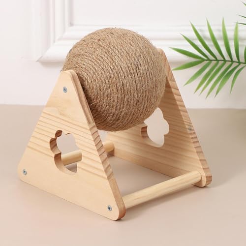 Balle à gratter en sisal pour chat et chaton - 4