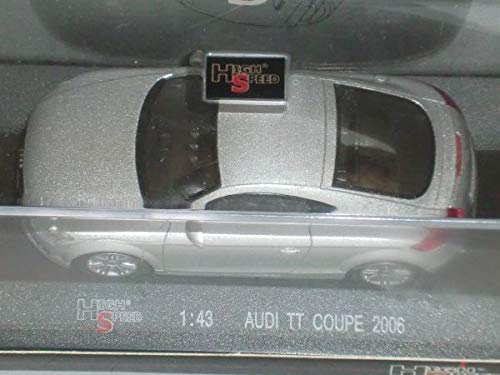 Amazon | 1/43 HIGHSPEED AUDI TT COUPE 2006 銀 | ミニカー・ダイ