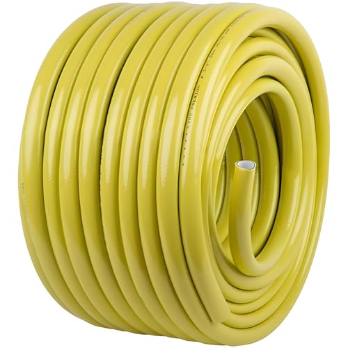 Premium Gartenschlauch in Gelb mit 10 Jahren Garantie und 4-lagiger Struktur für die Bewässerung (50m) – Bild 4