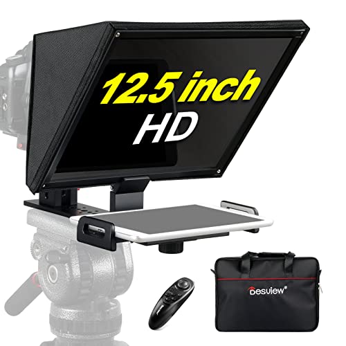 Amazon | Desview T12 テレプロンプター 高さ12.5インチディスプレイ