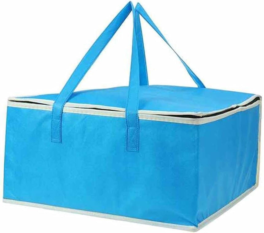 16" Insulated Bag Cooler Insulation Folding Picnic Portable Ice Pack Food Thermal Delivery Pizza
