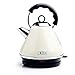 Price comparison product image Haden Boston Cordless Kettle- Electric Pyramid Fast Boil Kettle, 3000W, 1.7 Litre, Cream - CE30