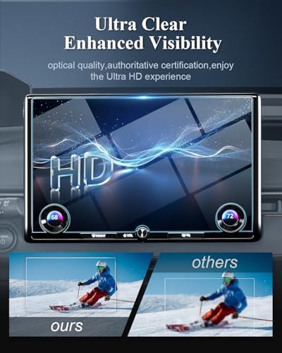 BIBIBO for 2026 Toyota BZ Screen Protector 2026 Toyota BZ (XLE/Limited) 14-Inch Touchscreen Tempered Glass Screen Saver 2026 BZ Woodland Accessories Anti-Scratch Ultra Clear - 5
