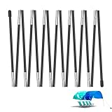 Fevbcnrj Replacement Pole Compatible with Shibumi Beach Shade, Fiberglass Tent Pole Accessory, Black Pre-Assembled, Lightweight and Durable Support Rod, Compatible with Shibumi Beach Canopy Sun Shade