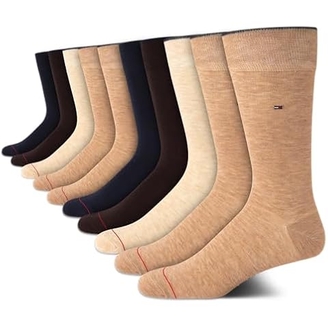 Tommy Hilfiger Men's Dress Socks 10 Pack Cover