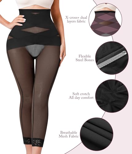 RDSIANE Shapewear Tummy Control Leggings Seamless Butt Lifting Shapewear Girdles For Women Body Shaper Thigh Shapewear3