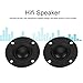 Aoutecen Silk Film Dome Tweeter, Treble Speaker HiFi Loudspeaker Special Design Magnetic Design Built in Crossover for Bring The for Music Enjoyment