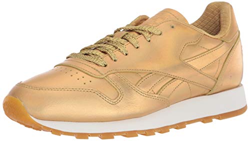Image of Reebok Unisex-Adult Classic Leather Sneakers for Women - Black Or White Tennis Shoes Womens Size 5 to 11 Legacy