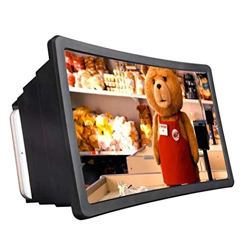 Murieo 3D Que Ampliar Lente de Aumento del teléfono móvil para los teléfonos móviles Soportes