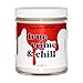 Cool Girl Candles | True Crime & Chill Sage + Lemongrass Scented Candle | All Natural Coconut Soy Wax | The Best Strong Scented Candles for Home Fragrance | Clean Burning | Funny Gifts | 8.5 fl oz