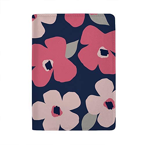 Étui de passeport en cuir PU de haute qualité à motif floral