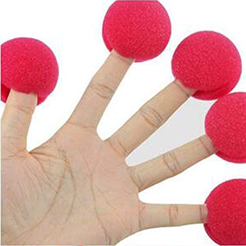 30 Stukken Clown Neus Schuim, Cosplay Neus, Bubbelrode Clownsneus, voor in Nose Day, Family Festival, Circus, Prom, Rudolph Reindeer Nose en Halloween (Rood) - Image 4