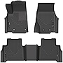 Husky Liners | Weatherbeater Series | Front & 2nd Seat Floor Liners - Black | 95411 | Fits 2022 Jeep Grand Cherokee ( New Body Style )