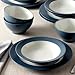 Noritake Colorwave Blue 12-Piece Rim Dinnerware Set, Service for 4