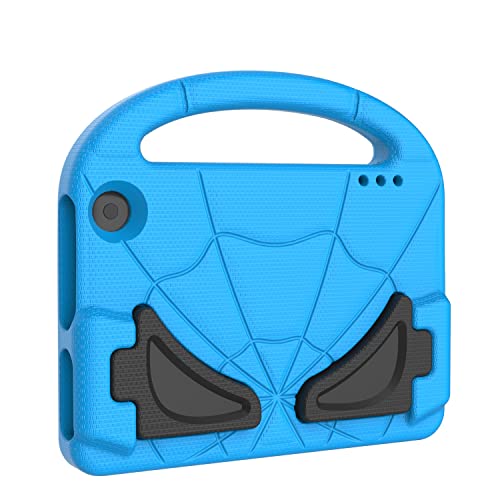 2022 Kids-Friendly 7in Tablet Case for Kids - Mansiruyi Kids Shock Proof Case Cover for 7" Tablets with Handle Kickstand - Blue