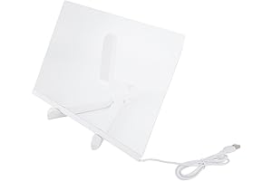 Illuminated Acrylic Dry Erase Board - Elevate Your Desktop Communication