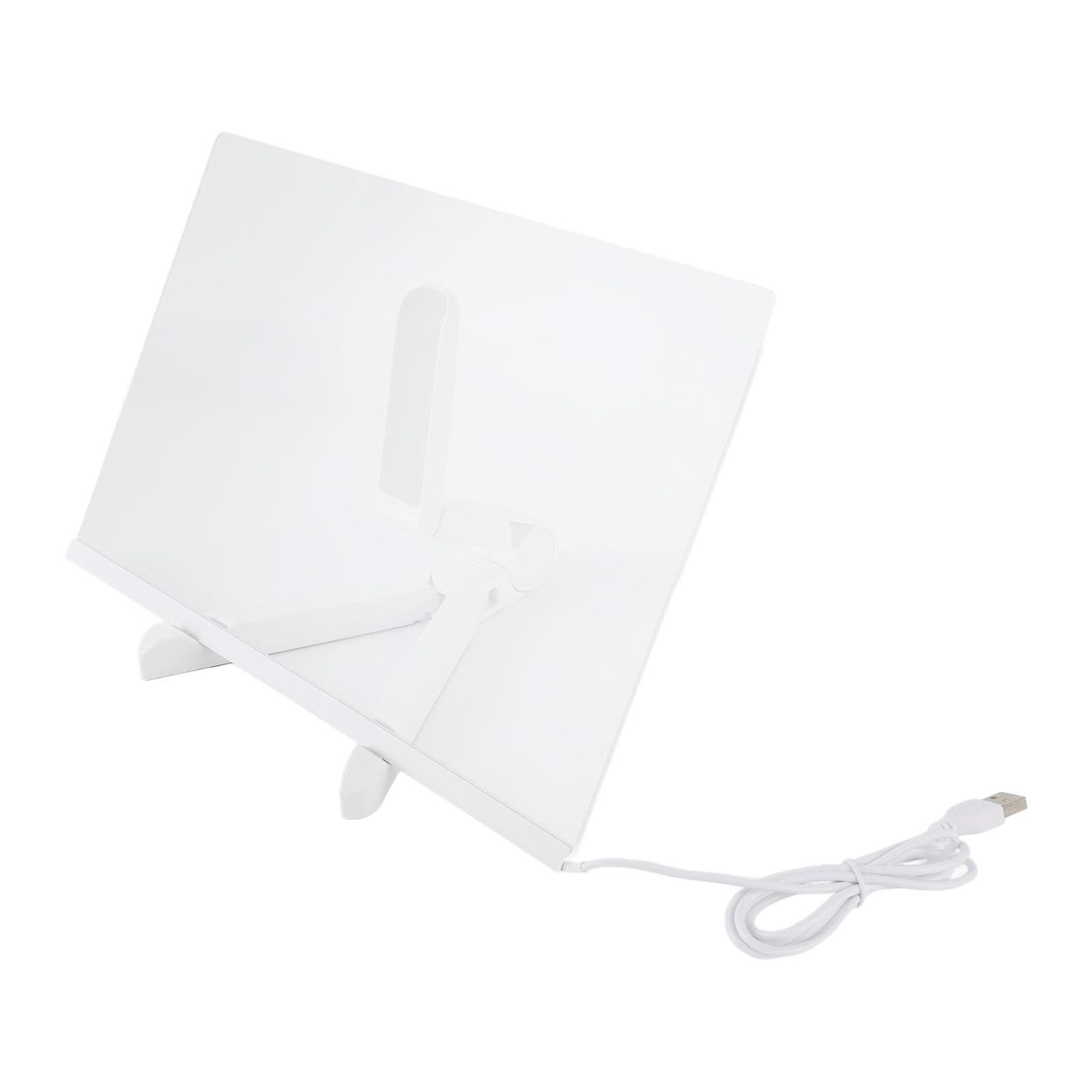 Tableau de notes de bureau transparent acrylique LED Domary - 8
