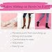 Hollywood Fashion Secrets Boot Straps, Adjustable, Comfortable, Smoothing Footwear Accessories, Set of 2