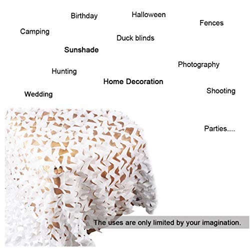 XCYYBB Tarnnetz Jagd Camouflage Netz Tarnung Net,für Dekoration Sonnenschutz Jagd Camping Outdoor Militär Tarnnetz Sonnenschutz Camouflage Netz Tarnnetz Sichtschutz – Bild 5