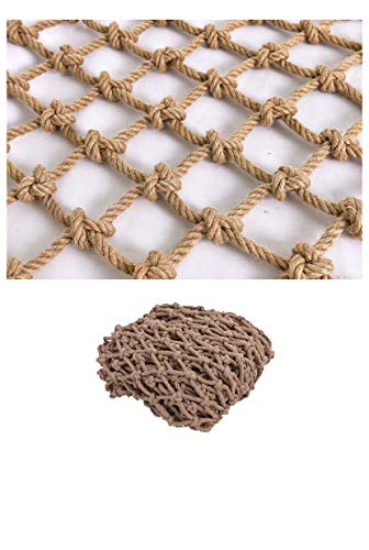 Filet de sécurité en corde de chanvre pour escalier et protection enfant bandezid