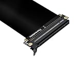 Thermaltake PCI-E 3.0 Gaming PC Modding X16 Riser elastyczny kabel ulepszony, 2 lata, osłona ekranująca EMI, czarny 200 mm AC-053-CN1OTN-C1