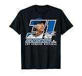 Silhouette Tyler Glasnow Los Angeles MLBPA T-Shirt