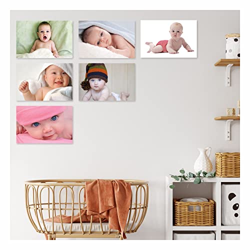 Image of SR CREATIVE CRAFT Cute Baby Posters | Smiling Baby Poster |Baby Wall Poster for Room Decor (12x18-Inches, 300GSM Thick Glossy Finish Paper) Set of 6 -pt-1