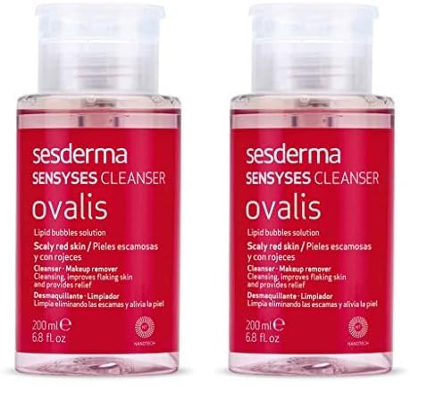 Sesderma Sensyses Cleanser Ovalis Loción Desmaquillante Reguladora de la Dermatitis Seborreica - 230 gr (Paquete de 2)