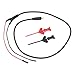 Akozon Oscilloscope MCX Test Probe Hook Mini Pocket Oscilloscope Test Probe Scope Clip Portable Test Equipment for DS202 DS203 DS211 DS212 DSO201 DSO112A