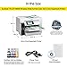 Epson EcoTank Pro ET-16600 Wide-Format All-in-One Supertank Wireless Color Inkjet Printer, White- Print Copy Scan Fax - 4.3