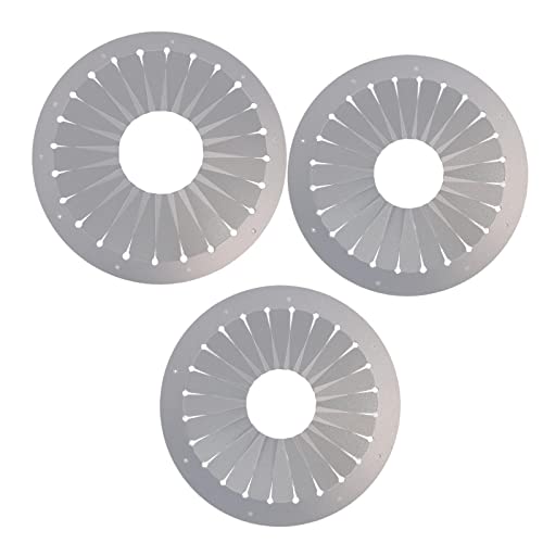 Deevoka 3 個簡単ロゼットメーカーリボンロゼットブローチ工芸品縫製クラフトツールローズメーカー手作り DIY スクラップブッキングバッジボタン飾り