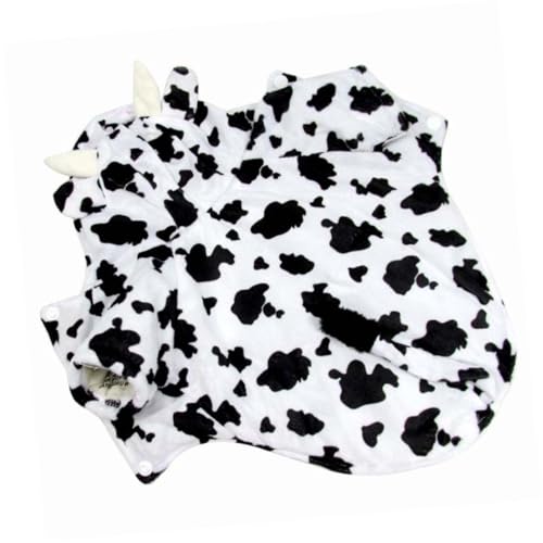 Disfraz de perro con diseño de vaca tamaño XS