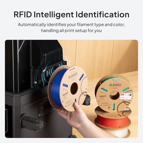 Image of ELEGOO RFID PLA 3D Printer Filament 1.75mm Beige 1KG