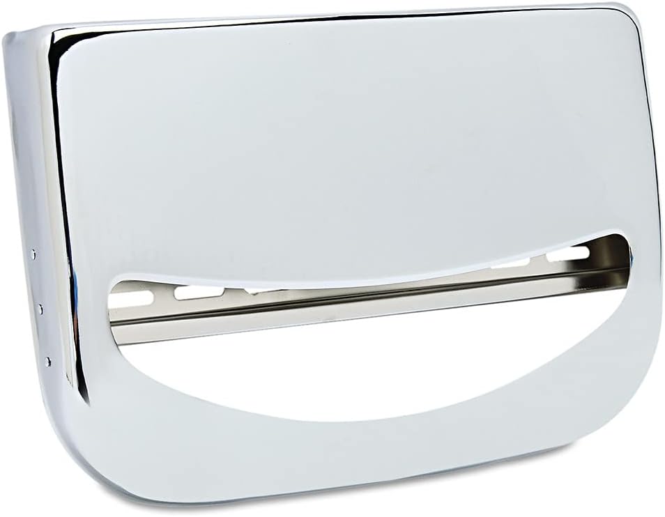 Boardwalk Toilet Seat Cover Dispenser, 16 X 3 X 11.5, Chrome