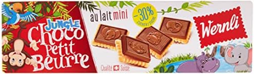 Wernli Jungle Choco Petit Beurre, 125 G (Pack Of 1)