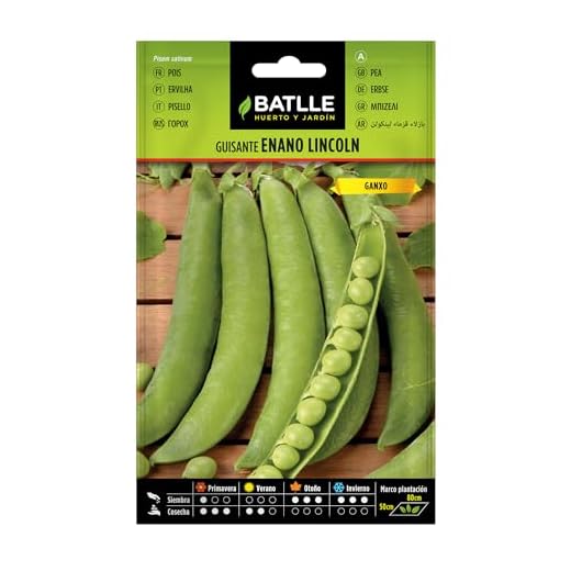 Semillas Batlle Guisante LINCOLN Ganxo