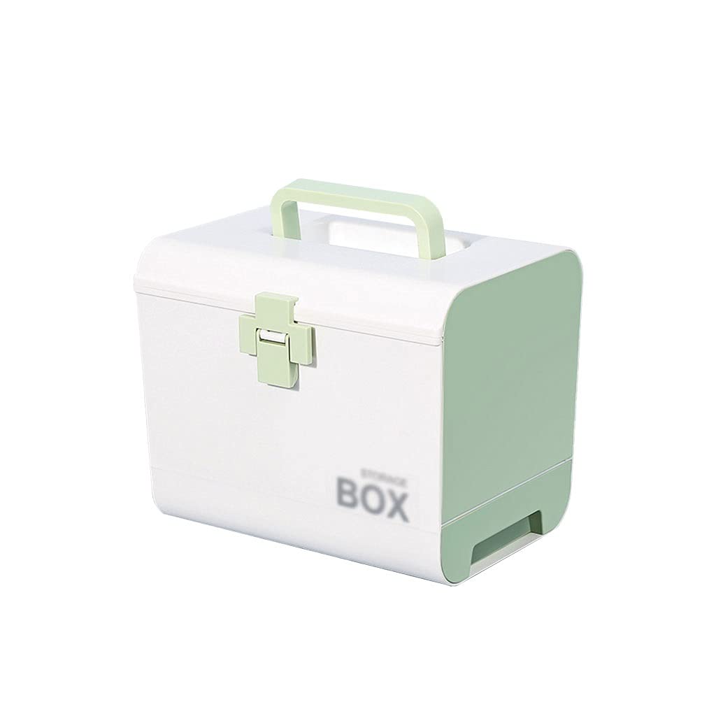 Kit Pronto Soccorso/Scatola Medicinali Scatola di primo soccorso in plastica con maniglia portatile maniglia medica stoccaggio medico scatola medica scatola di primo soccorso scatola di medicina 10.43