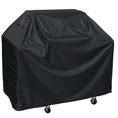 AlleTechPlus BBQ Grill Cover Waterproof UV Protected Crack Resistant Barbecue Cover 57"x24"x46" Light Weight Easy Folding for Outdoor Most Brands Grill