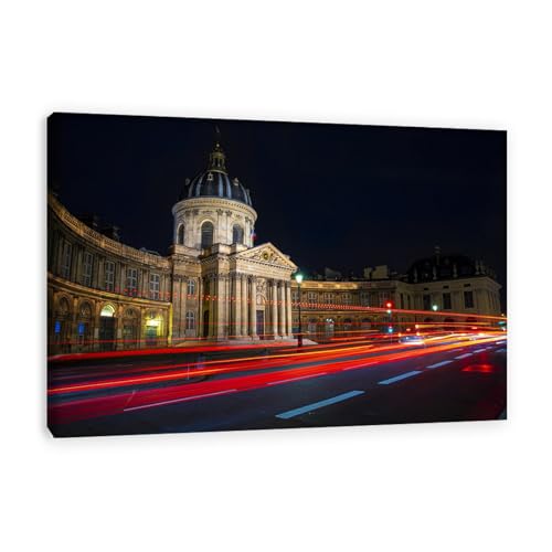 Impression sur toile New York avec cadre en bois 50x75cm