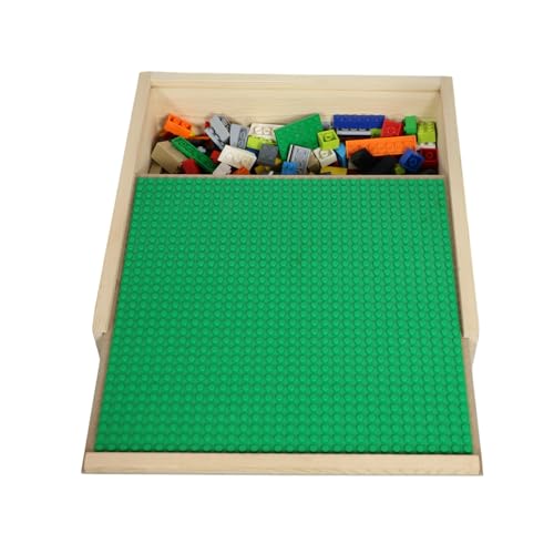 Toblock TYPE I Wooden Box Lego-Compatible Building Blocks Organizer Sliding Lid thumb #4