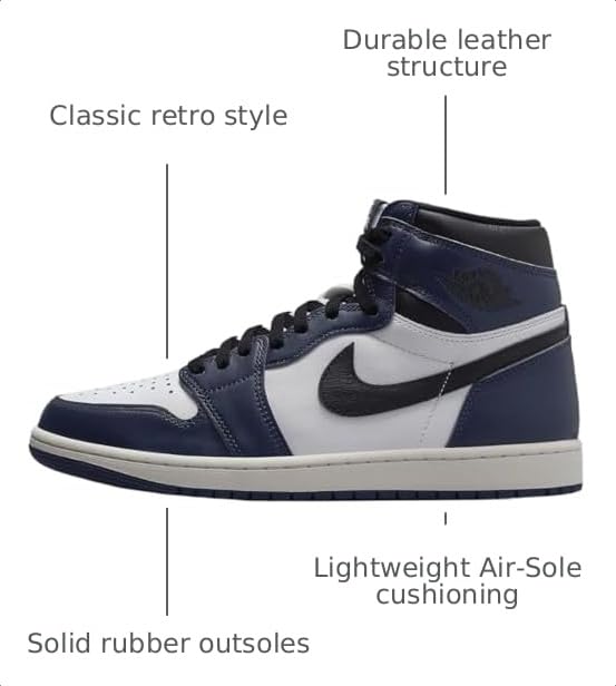 Image of Nike Men's Air Jordan 1 Retro High OG Sneaker